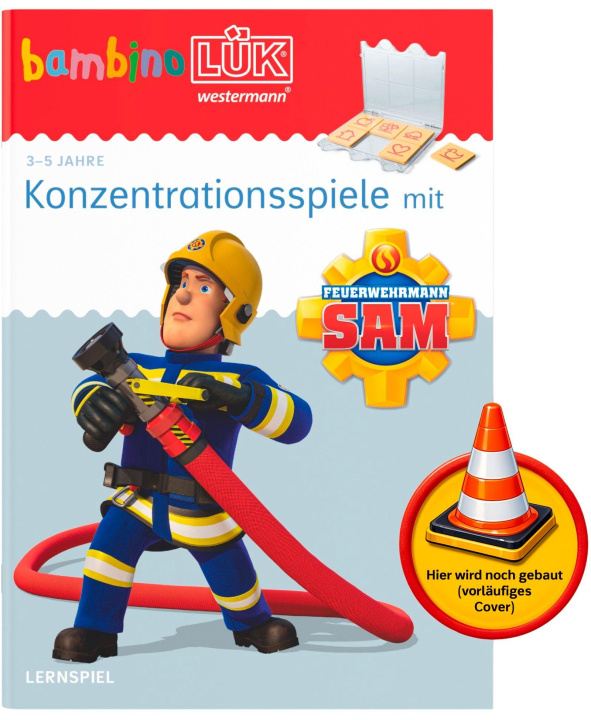 Kniha bambinoLÜK. Konzentrationsspiele mit Feuerwehrmann Sam Wibke Bierwald