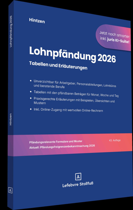 Kniha Lohnpfändung 2026 