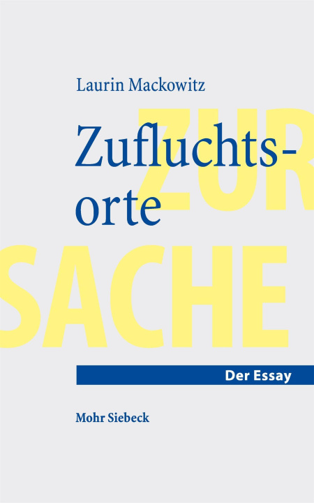 Kniha Zufluchtsorte 