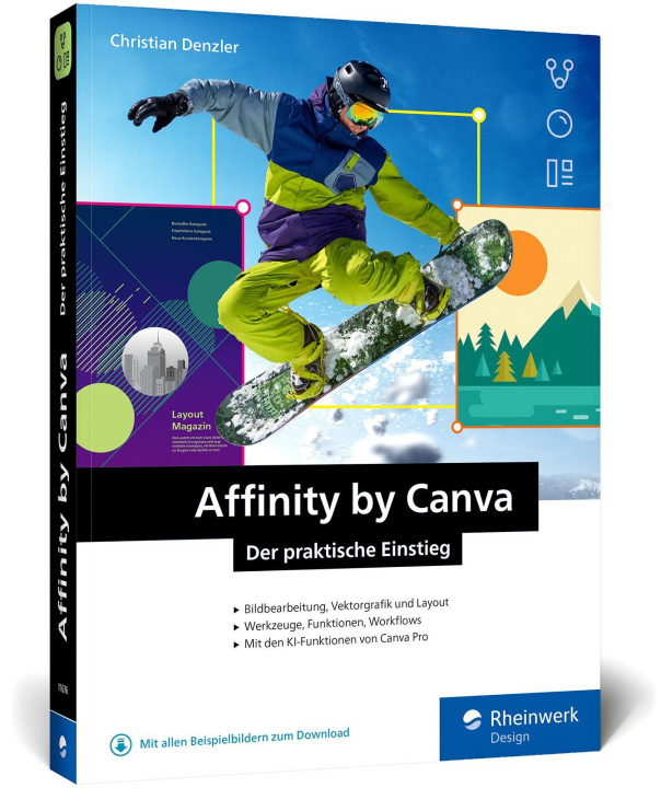 Kniha Affinity by Canva 