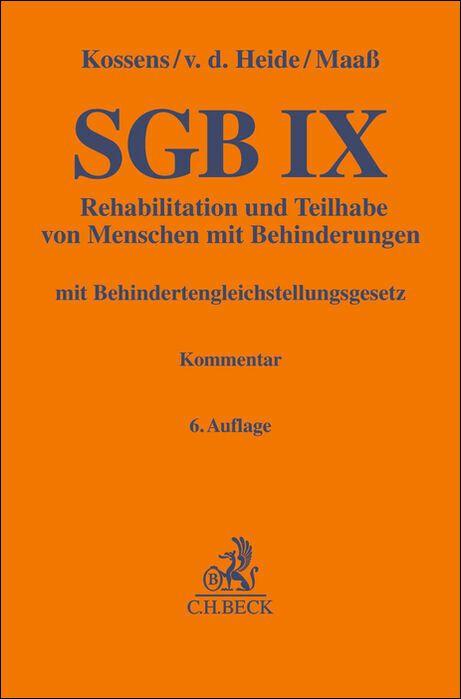 Buch SGB IX Dirk von der Heide