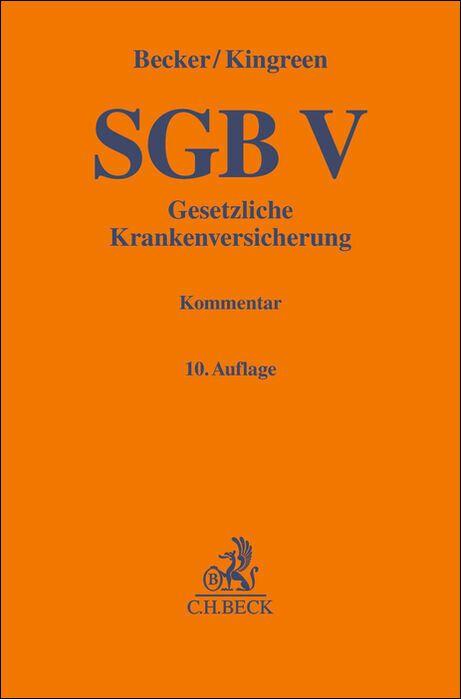 Kniha SGB V Thorsten Kingreen