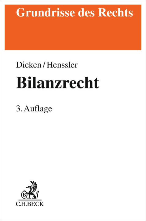Kniha Bilanzrecht Martin Henssler
