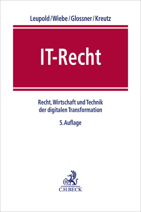Knjiga IT-Recht Andreas Wiebe