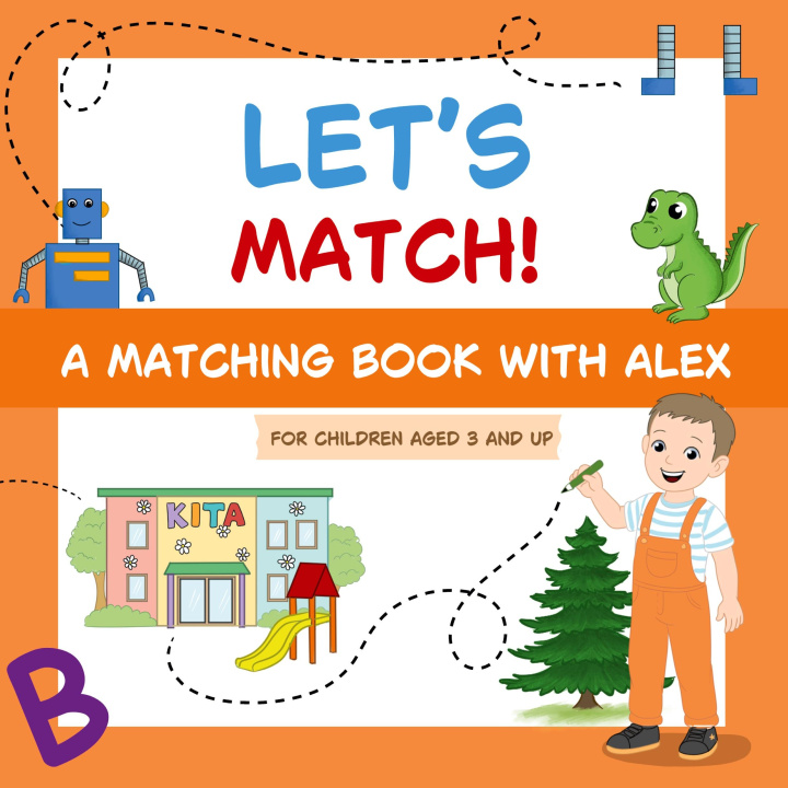 Kniha Let's Match! Dóra Lefrancais