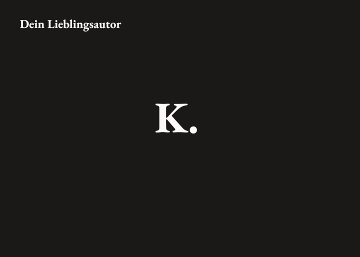 Kniha K. 