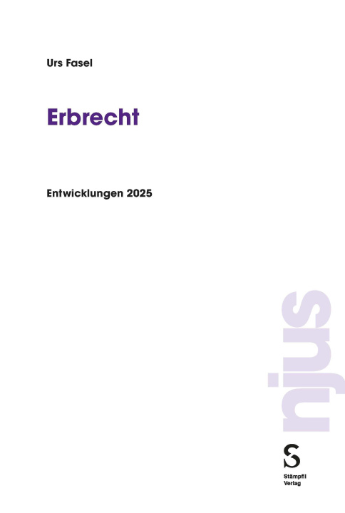 Kniha Erbrecht 