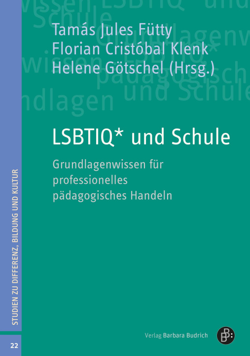Kniha LSBTIQ* und Schule Florian Cristóbal Klenk