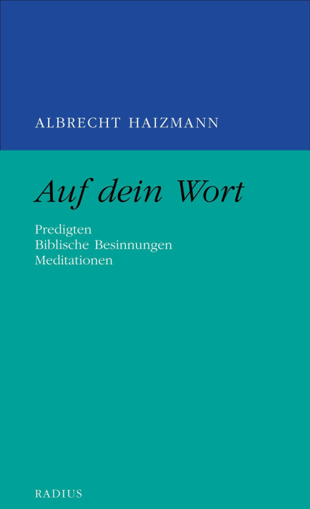 Kniha Auf dein Wort 