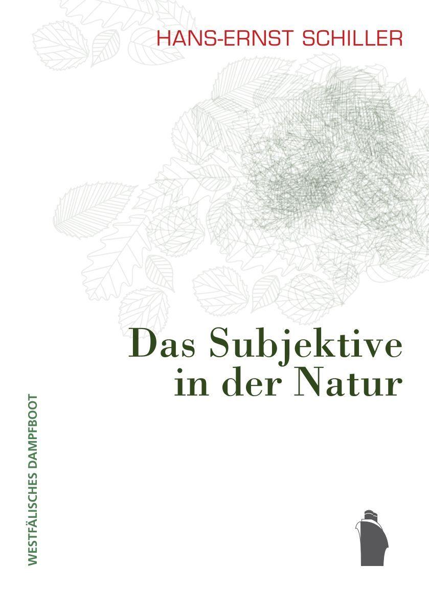 Kniha Das Subjektive in der Natur 