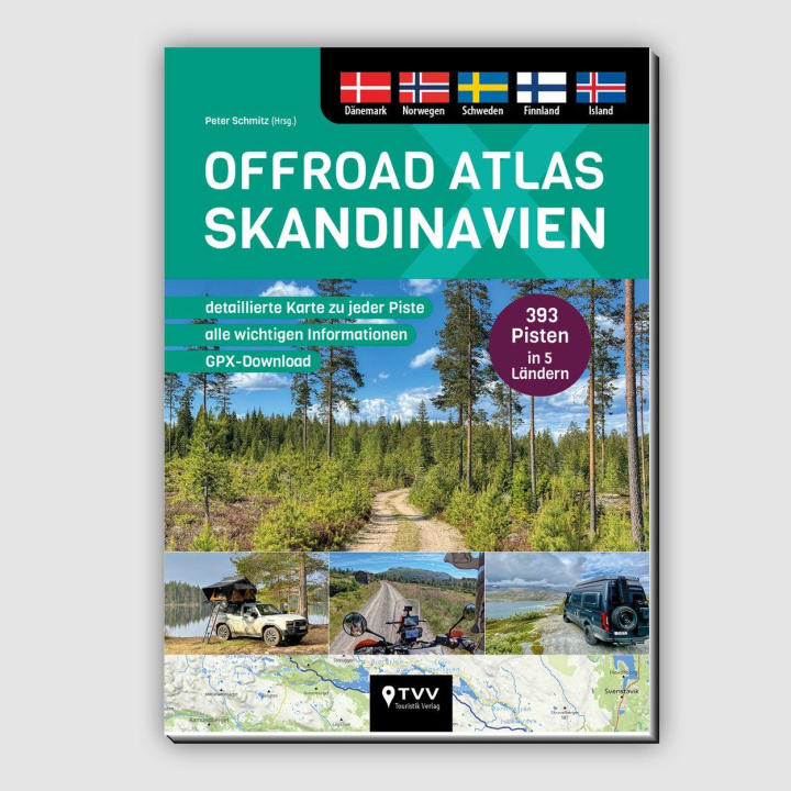 Boek Offroad Atlas Skandinavien Bikerbetten - TVV Touristik Verlag GmbH