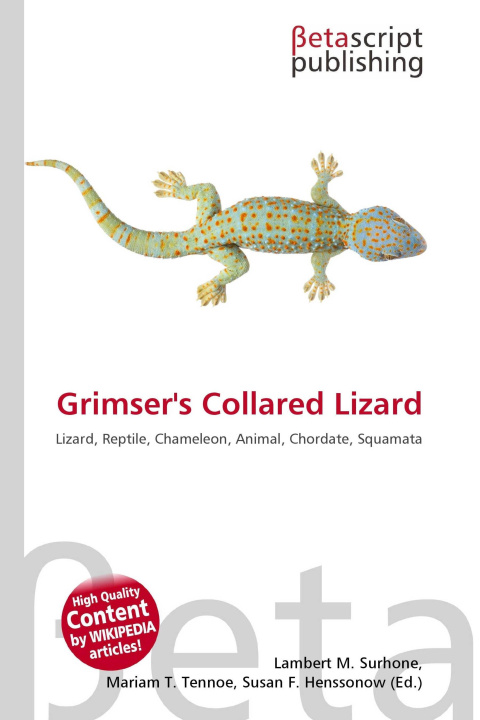 Kniha Grimser's Collared Lizard Mariam T. Tennoe
