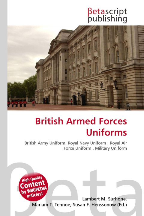 Kniha British Armed Forces Uniforms Mariam T. Tennoe