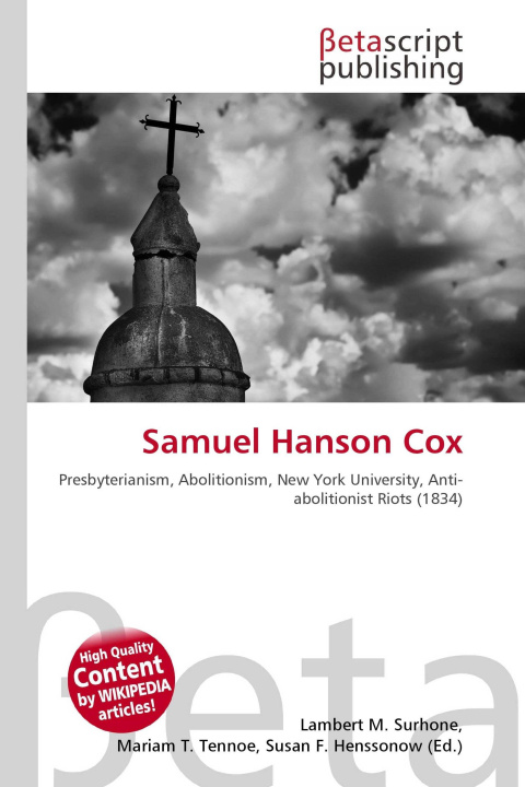 Kniha Samuel Hanson Cox Mariam T. Tennoe