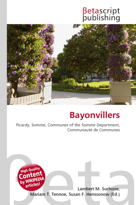 Knjiga Bayonvillers Mariam T. Tennoe