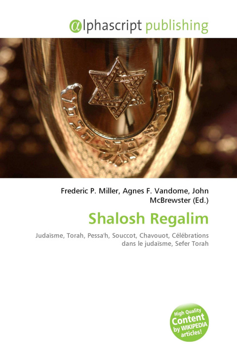Kniha Shalosh Regalim Agnes F. Vandome