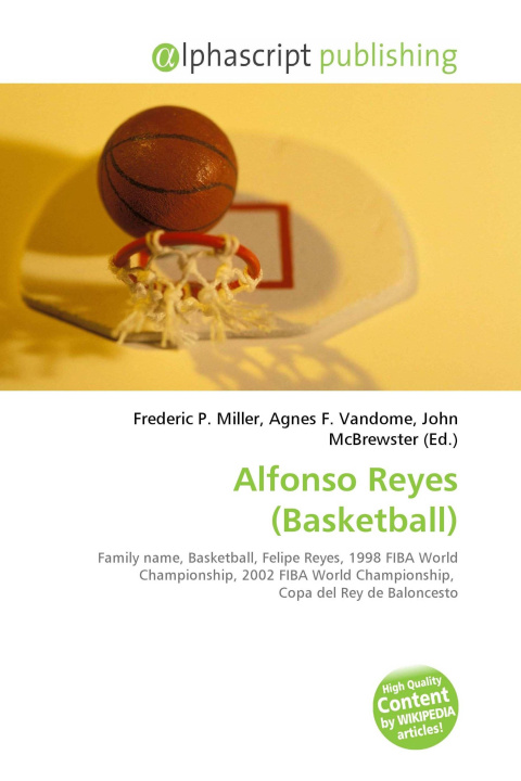 Kniha Alfonso Reyes (Basketball) Agnes F. Vandome