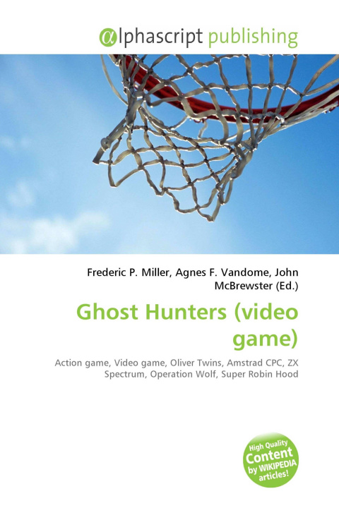 Kniha Ghost Hunters (video game) Agnes F. Vandome