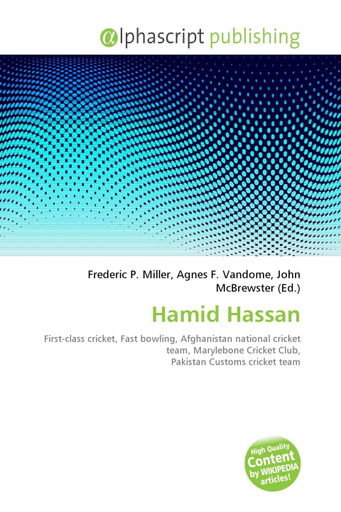 Knjiga Hamid Hassan Agnes F. Vandome