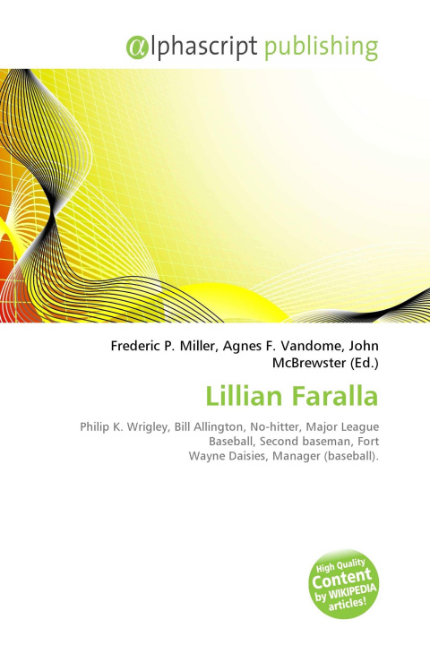 Knjiga Lillian Faralla Agnes F. Vandome