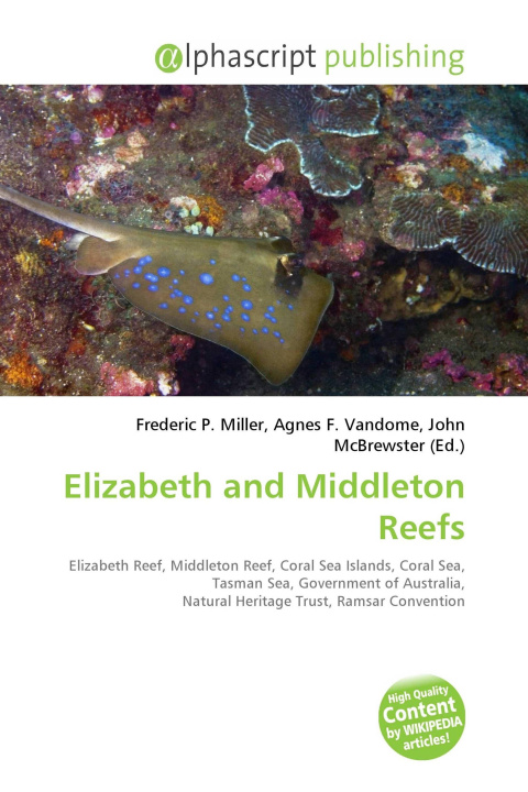 Kniha Elizabeth and Middleton Reefs Agnes F. Vandome