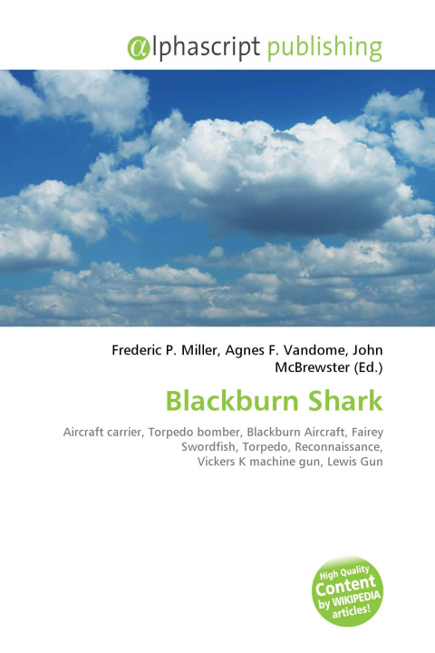 Knjiga Blackburn Shark Agnes F. Vandome