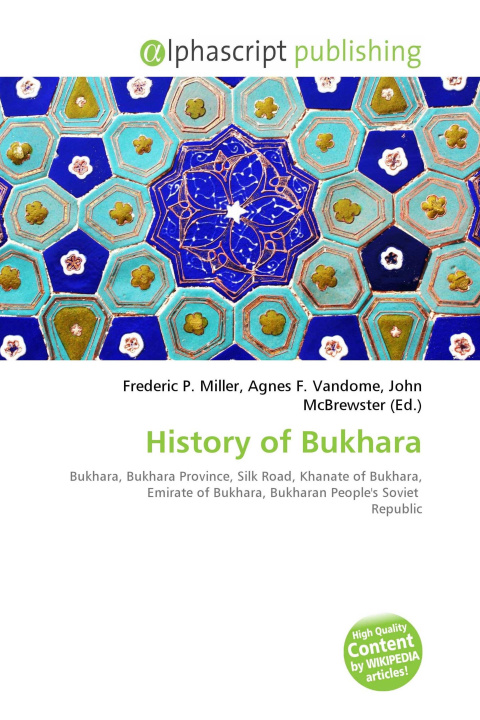 Kniha History of Bukhara Agnes F. Vandome