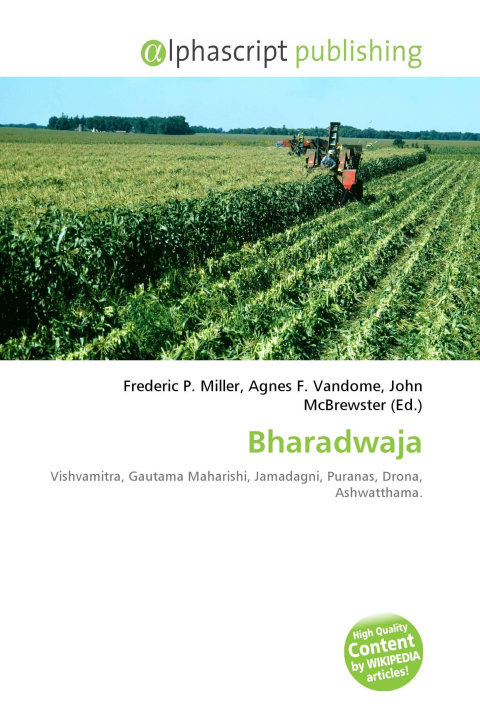 Kniha Bharadwaja Agnes F. Vandome