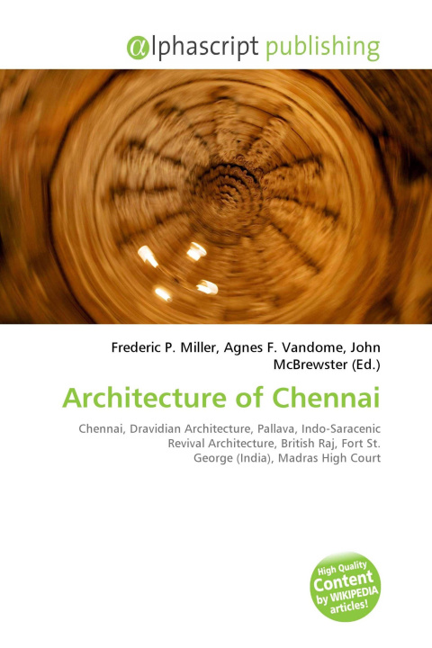 Knjiga Architecture of Chennai Agnes F. Vandome