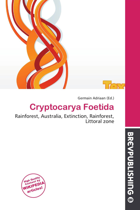 Knjiga Cryptocarya Foetida 