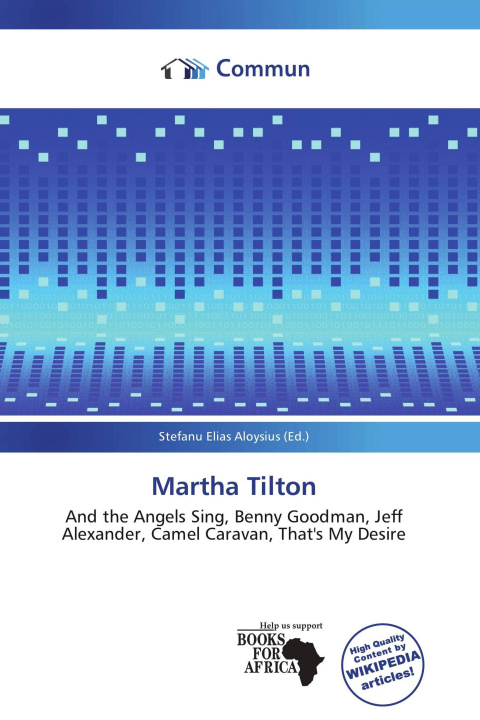 Kniha Martha Tilton 