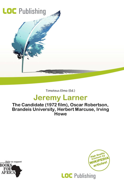 Knjiga Jeremy Larner 