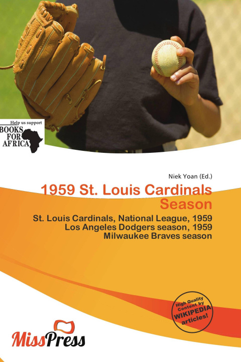 Knjiga 1959 St. Louis Cardinals Season 