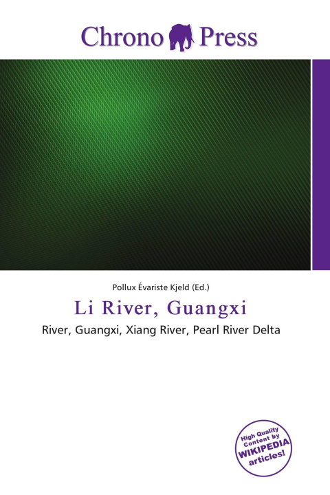 Kniha Li River, Guangxi 