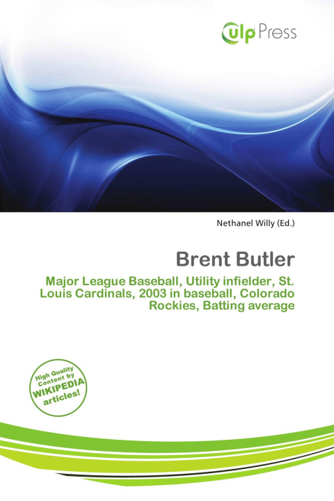 Kniha Brent Butler 
