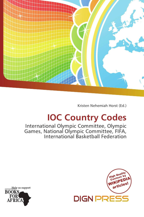 Kniha IOC Country Codes 