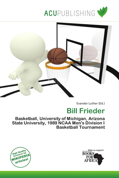 Kniha Bill Frieder 