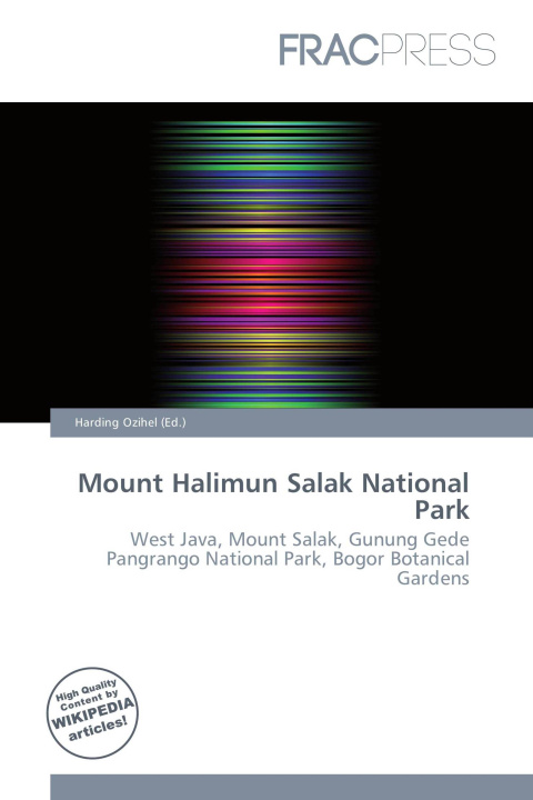 Knjiga Mount Halimun Salak National Park 
