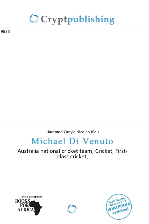 Kniha Michael Di Venuto 