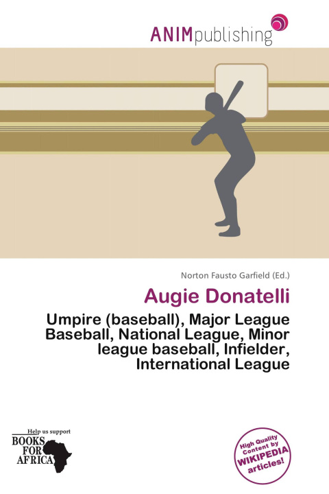 Kniha Augie Donatelli 