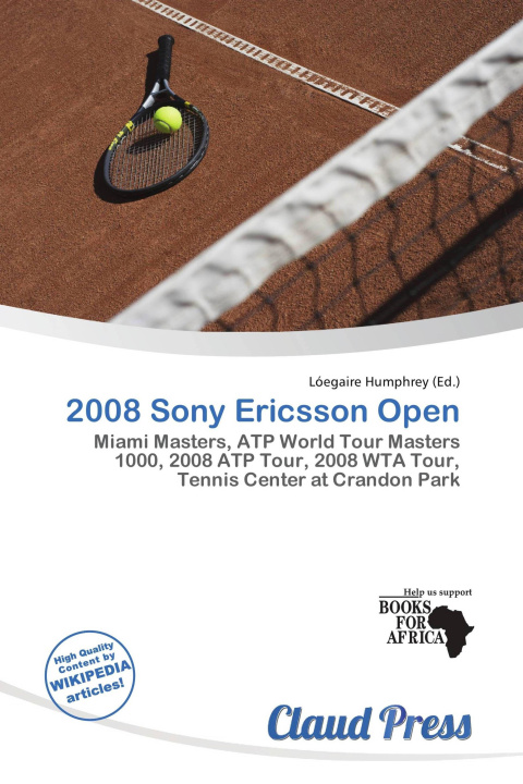 Kniha 2008 Sony Ericsson Open 