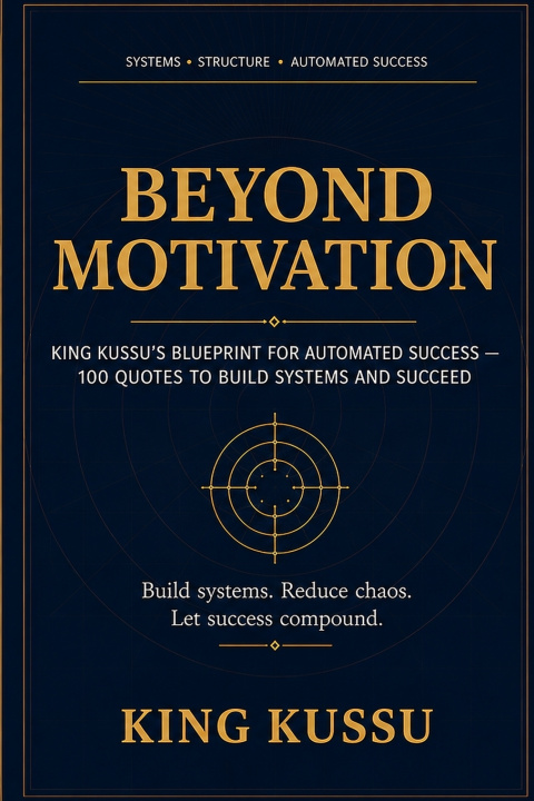 Kniha Beyond Motivation KING KUSSU
