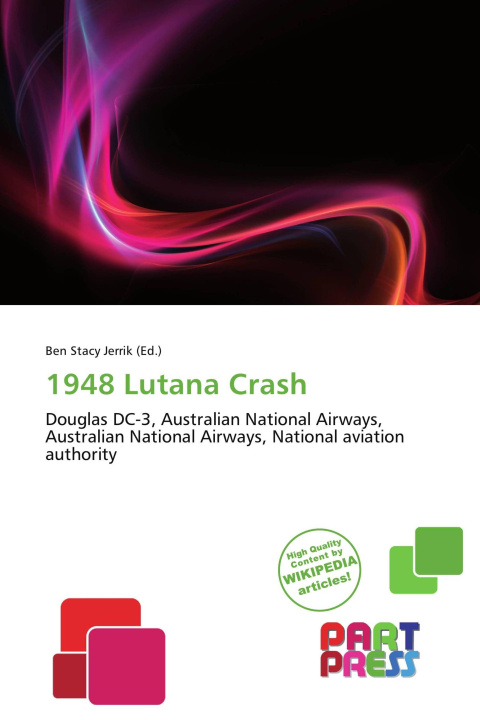 Knjiga 1948 Lutana Crash 