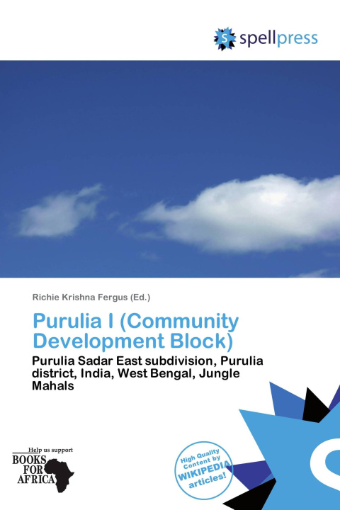 Kniha Purulia I (Community Development Block) 
