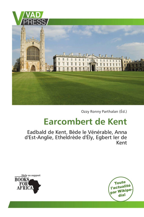 Kniha Earcombert de Kent 