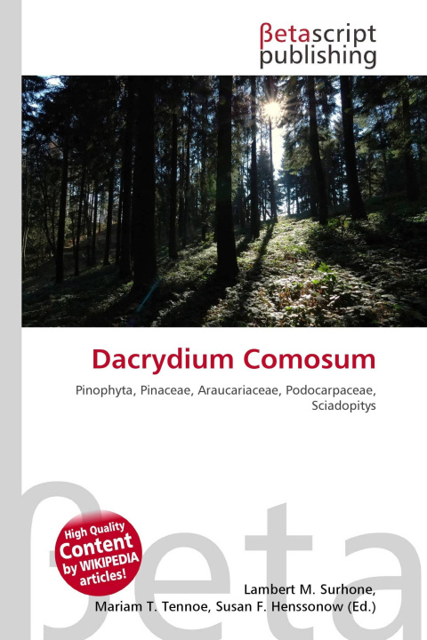 Kniha Dacrydium Comosum Mariam T. Tennoe
