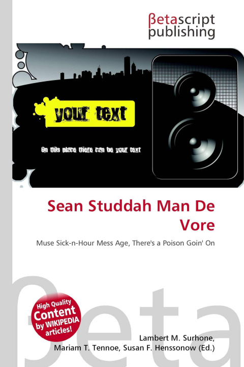 Kniha Sean Studdah Man De Vore Mariam T. Tennoe