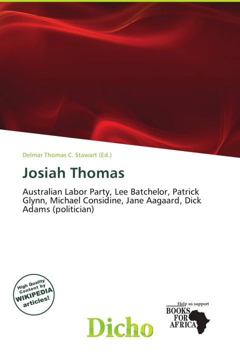 Kniha Josiah Thomas 