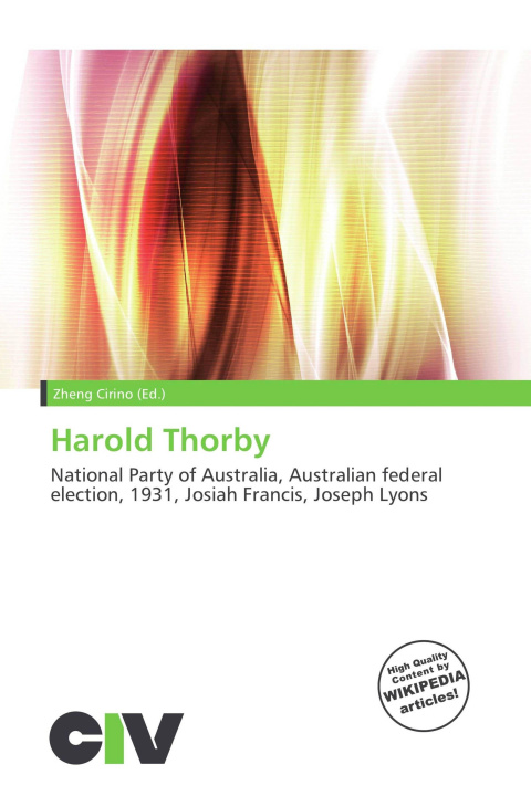 Kniha Harold Thorby 