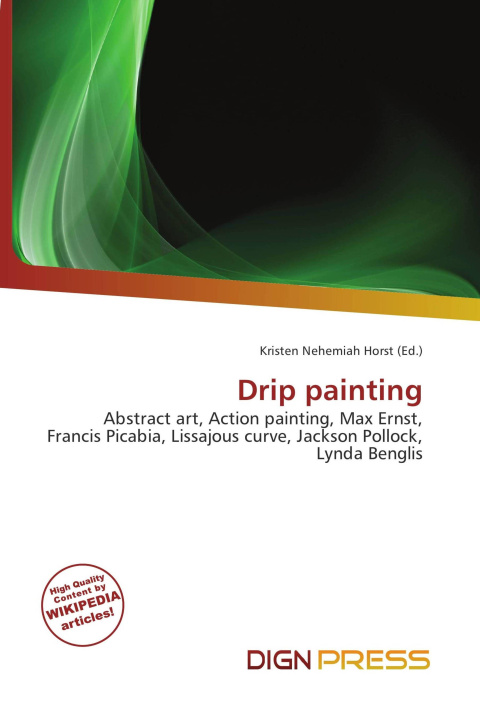 Kniha Drip painting 